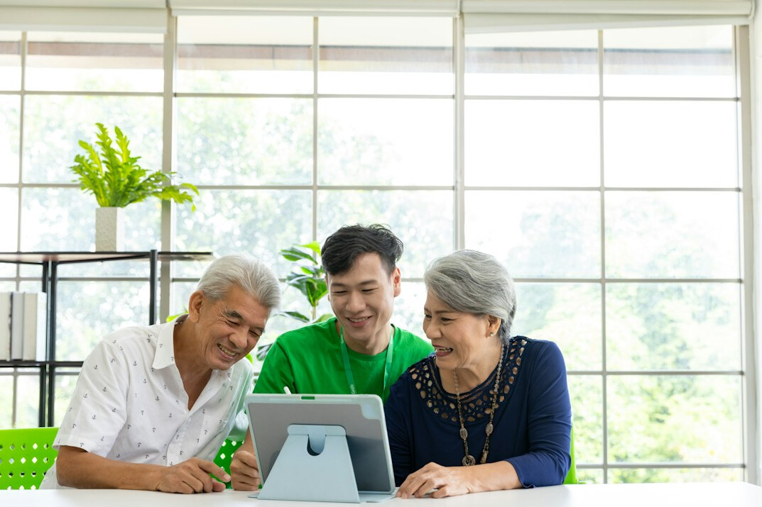older adults learning coding